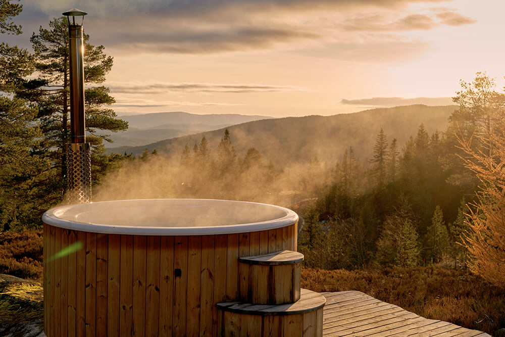 bain norvégien, jacuzzi norvégien, hot tub, acheter bain norvégien